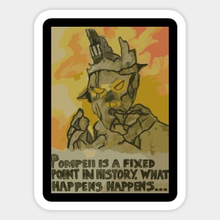 Doctor Who 'The Fires of Pompeii' Sticker